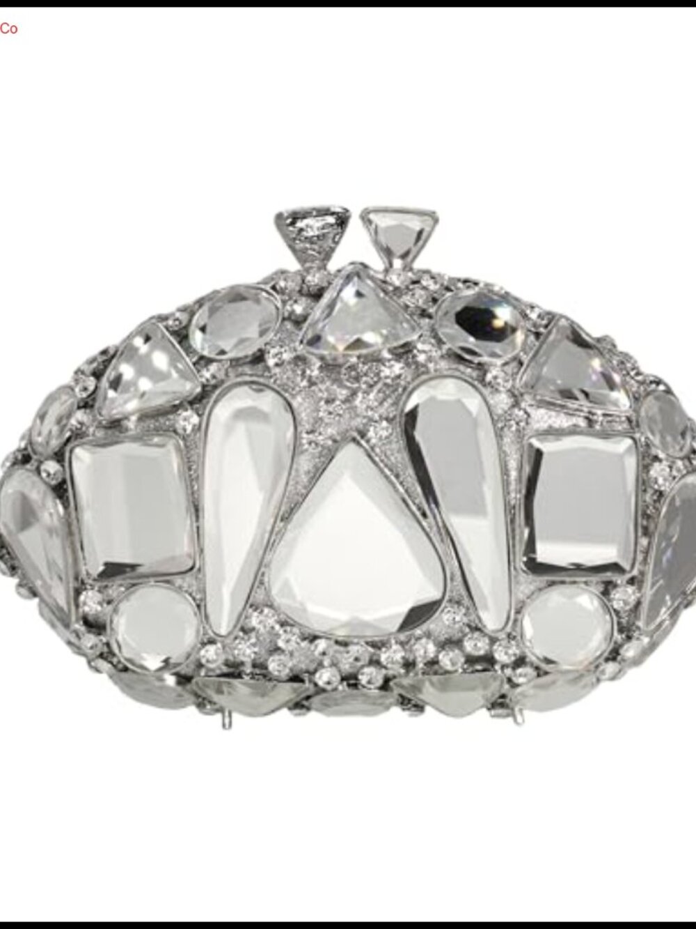 Crystal Rhinestone Evening Clutch Bag Party Wedding Chain Strap